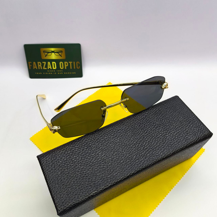 عینک آفتابی کارتیر Cartier مدل 6602 فلزی فانتزی فشن