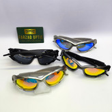 عینک آفتابی اسپرت ورزشی اکلی Oakley مدل Plate بیس دار فلزی کائوچو UV400