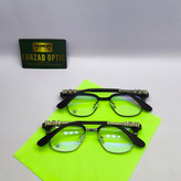 عینک طبی بلوکات کروم هارتز Chrome hearts مدل 9217 کلاب مستر فلز و کائوچو