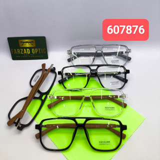 عینک طبی بلوکات مدل 607876 کائوچو دسته طرح چوب